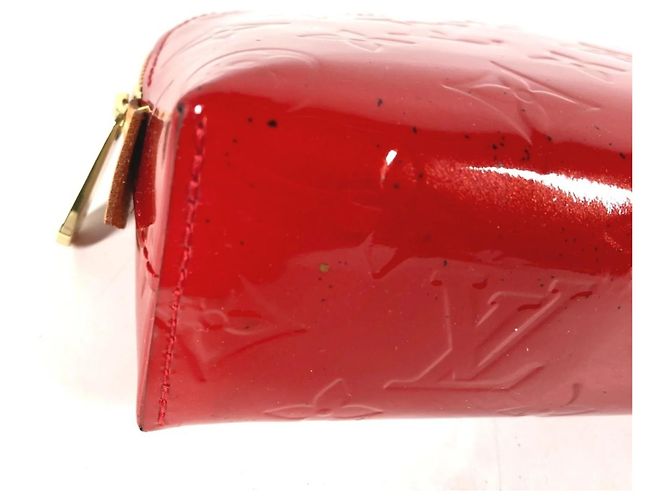 Pochette Cosmetica Monogram Vernis Louis Vuitton Rosso - vista 8