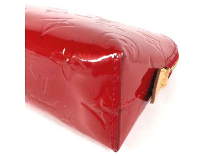 Pochette Cosmetica Monogram Vernis Louis Vuitton Rosso - vista 9