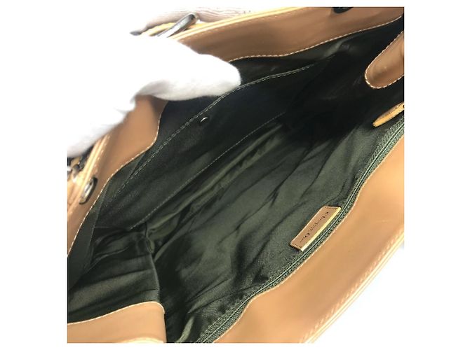 Borsa a spalla Trotter Logo Christian Dior Beige Cachi - vista 12