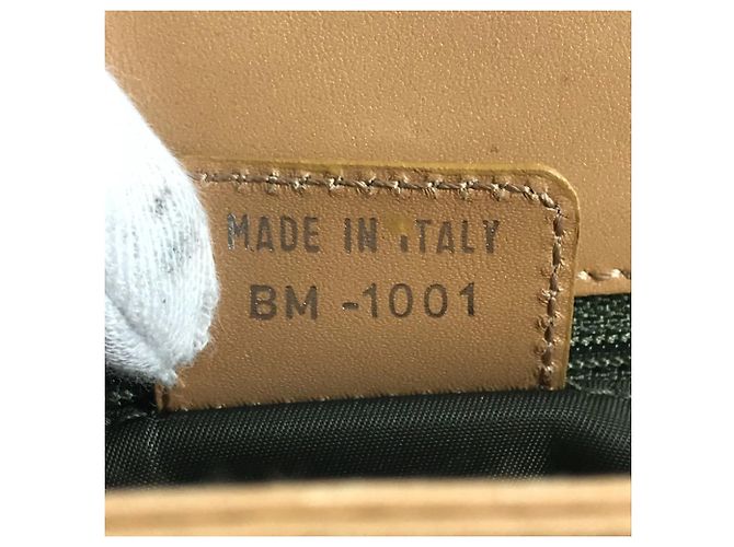 Borsa a spalla Trotter Logo Christian Dior Beige Cachi - vista 14