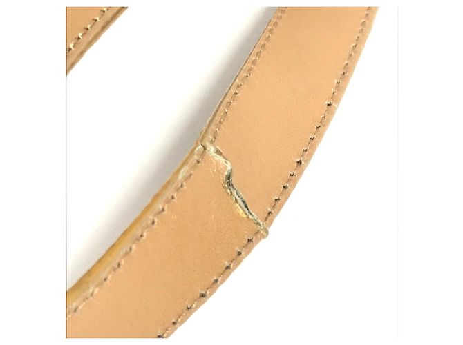 Borsa a spalla Trotter Logo Christian Dior Beige Cachi - vista 9