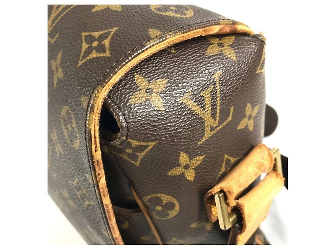 Borsa Messenger Abbesses Monogramma Louis Vuitton Marrone - vista 8