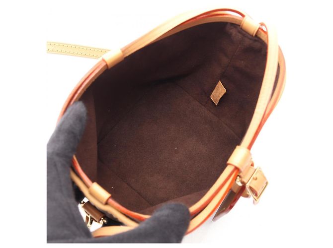 Noe Borsa Noé Louis Vuitton Marrone Monogramma - vista 3