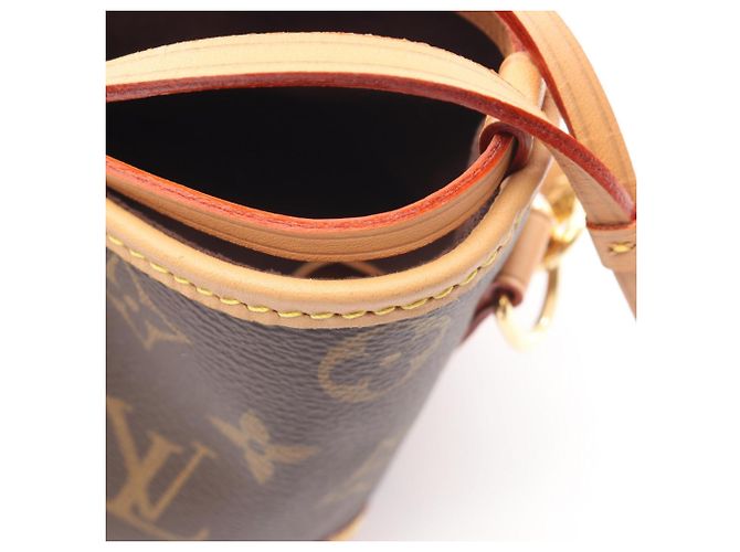 Noe Borsa Noé Louis Vuitton Marrone Monogramma - vista 8