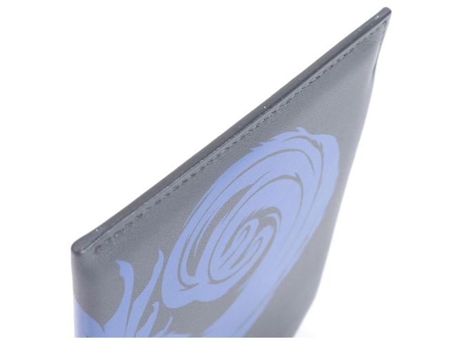 Hermès Hermes Tarmac PM Dragon Leather Passport Case Blue Navy blue - view 4