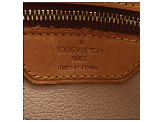 Borsa Tote Bucket PM Monogram Louis Vuitton Marrone Monogramma - vista 10