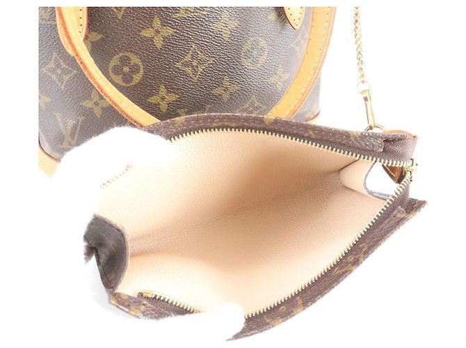 Borsa Tote Bucket PM Monogram Louis Vuitton Marrone Monogramma - vista 8
