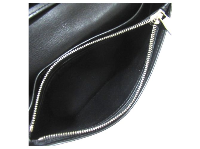 Portafoglio Lungo in Pelle Brazza Louis Vuitton Nero - vista 6