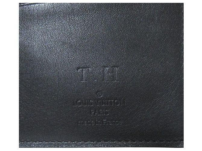 Portafoglio Lungo in Pelle Brazza Louis Vuitton Nero - vista 7