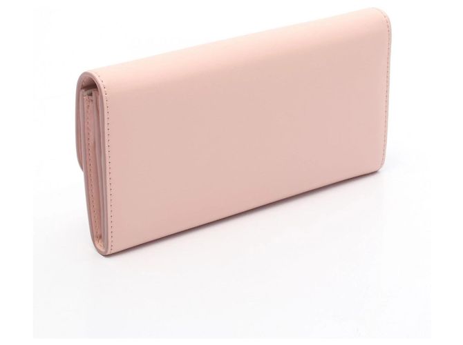 Cartera larga bi-fold Vara Ribbon de Salvatore Ferragamo Rosa - vista 2