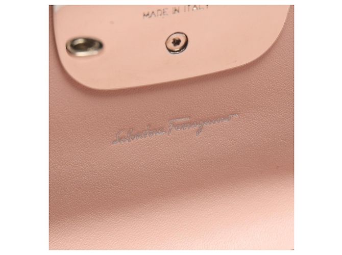 Cartera larga bi-fold Vara Ribbon de Salvatore Ferragamo Rosa - vista 4