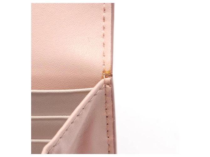 Cartera larga bi-fold Vara Ribbon de Salvatore Ferragamo Rosa - vista 7