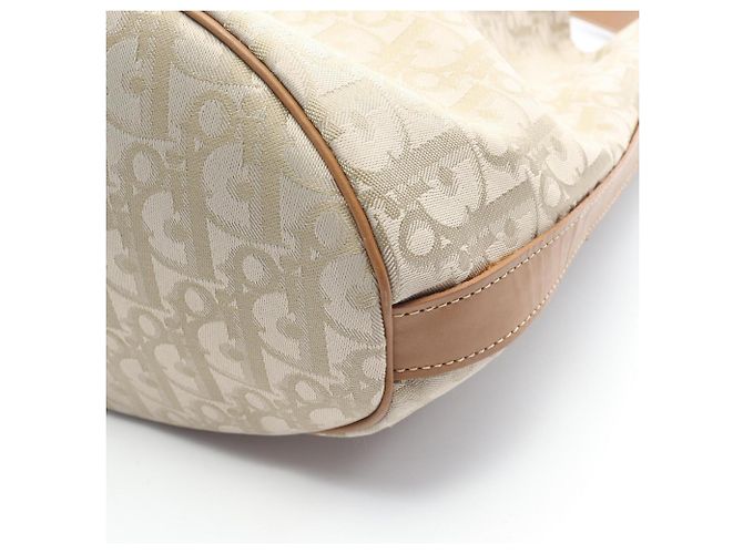 Borsa a Spalla Trotter Christian Dior Marrone Beige - vista 7