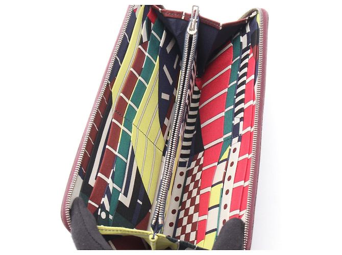 Hermès Azap Lang Wallet Bordeaux - Ansicht 3