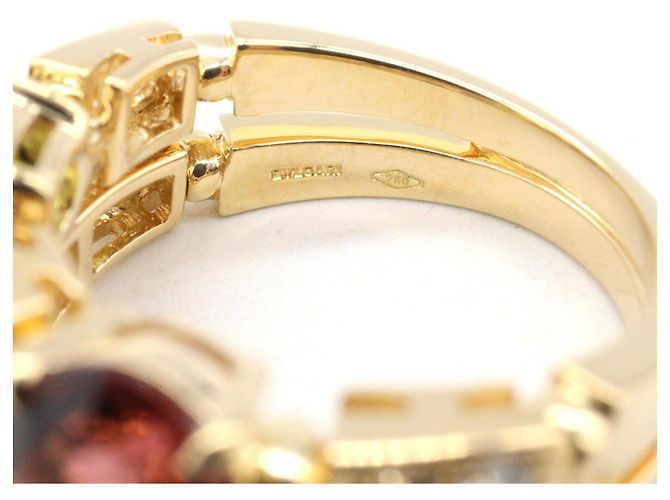 Anello Prezioso Bvlgari Bulgari Allegra Blu D'oro Verde Porpora - vista 4
