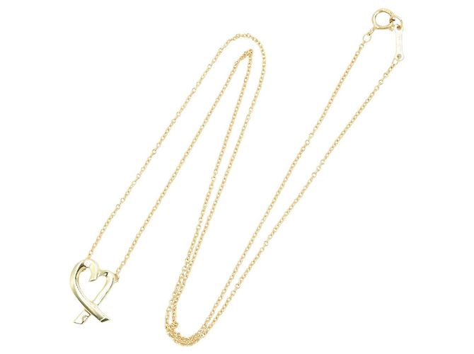 Collana Cuore Amore di Tiffany & Co. D'oro - vista 2