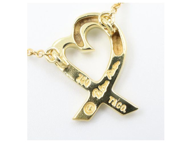 Collana Cuore Amore di Tiffany & Co. D'oro - vista 3