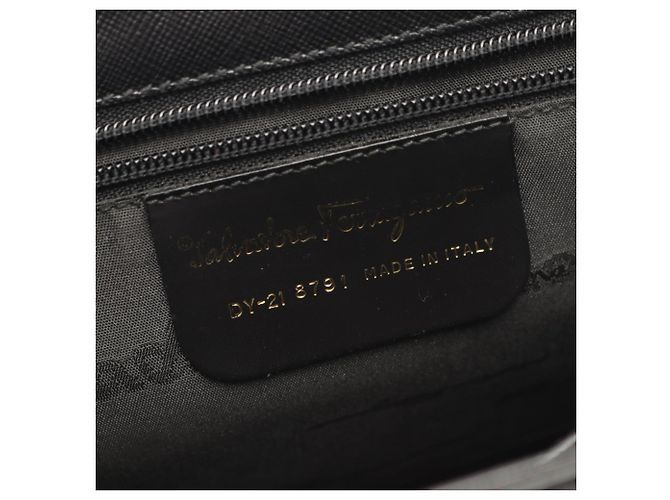 Borsa Gancini di Salvatore Ferragamo Nero - vista 4