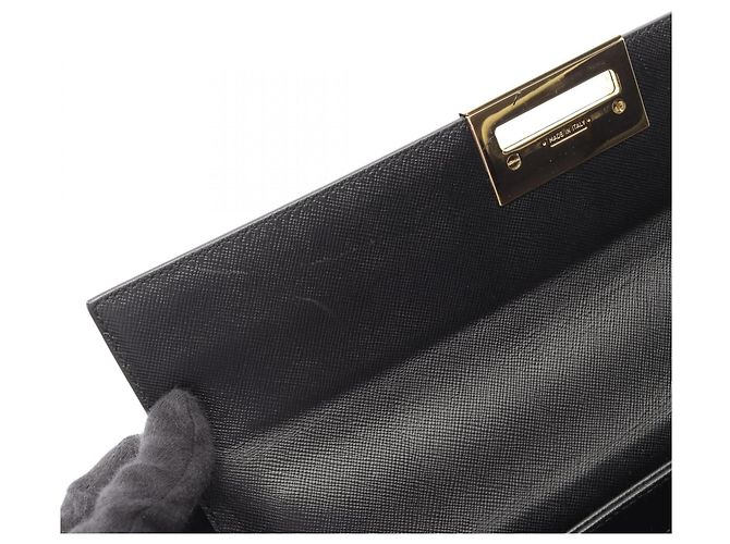 Borsa Gancini di Salvatore Ferragamo Nero - vista 6