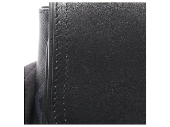 Borsa a vita Mini CD Diamond Saddle di Christian Dior Marrone Nero - vista 7