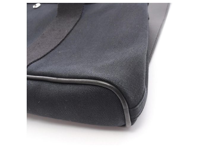 Borsa Hermès Valparaiso Long MM Nero - vista 11