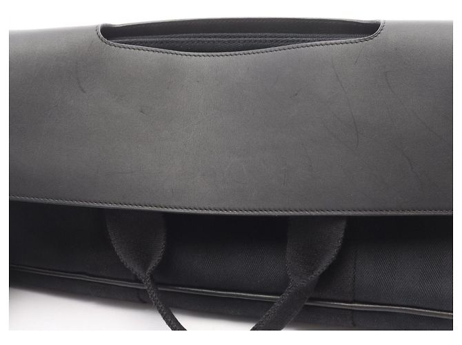 Borsa Hermès Valparaiso Long MM Nero - vista 7