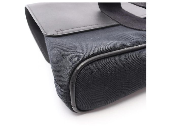 Borsa Hermès Valparaiso Long MM Nero - vista 9