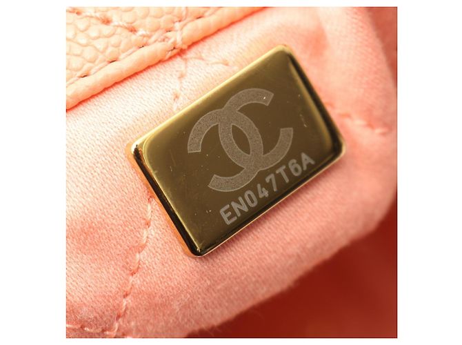 Zaino/Borsa Grande Chanel 22 Arancione - vista 5