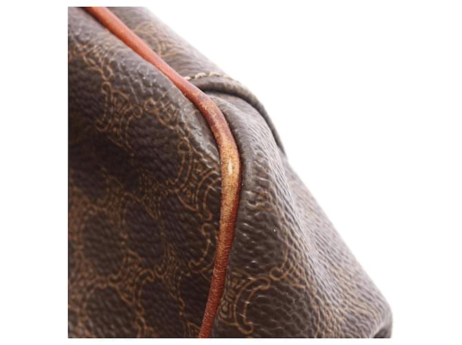 Céline Borsa Mini Tote Macadam Celine Marrone - vista 12