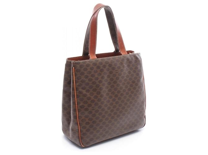 Céline Borsa Mini Tote Macadam Celine Marrone - vista 2