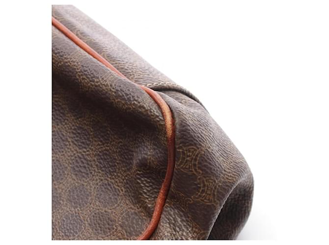 Céline Borsa Mini Tote Macadam Celine Marrone - vista 7