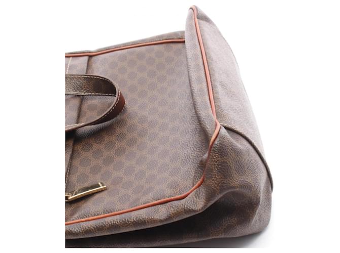 Céline Borsa Mini Tote Macadam Celine Marrone - vista 8