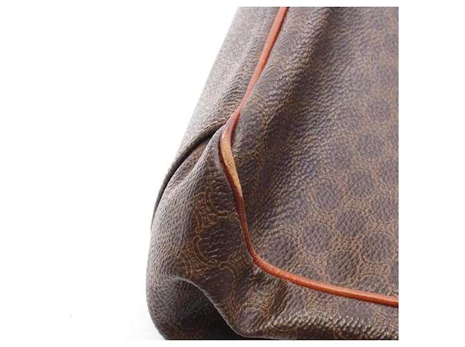 Céline Borsa Mini Tote Macadam Celine Marrone - vista 9
