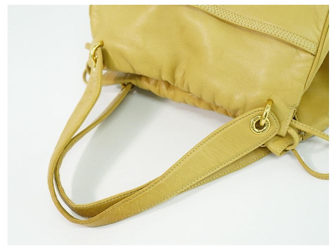 Loewe Anagram Tote Cuir Petit Beige - vue 5