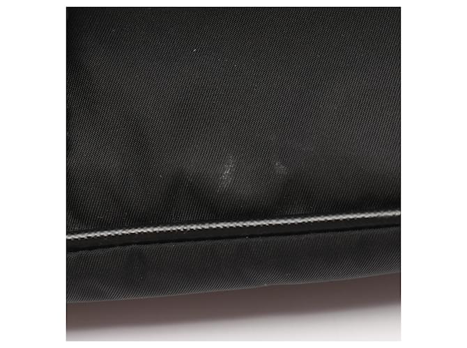 Prada Nylon Schultertasche Schwarz - Ansicht 8