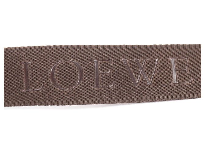 Bolsa de Ombro Anagram Repeat da Loewe Marrom - vista 10
