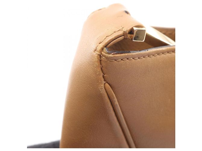 Borsa a spalla in pelle marrone Salvatore Ferragamo - vista 8
