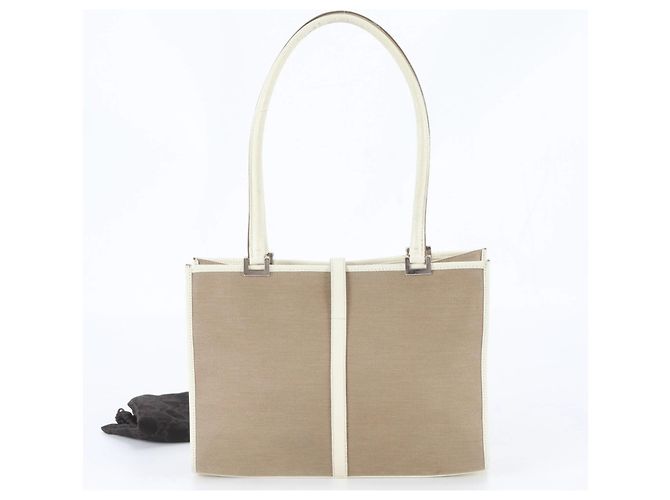 Gucci Jackie 002-1073 Leder- und Nylon-Tote-Bag - Ansicht 3