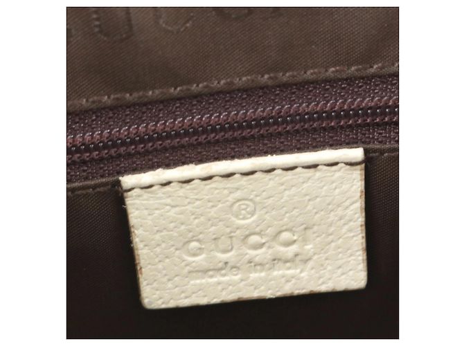Gucci Jackie 002-1073 Leder- und Nylon-Tote-Bag - Ansicht 8