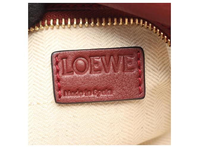 Clutch Anagram Second Bag Loewe Bordò - vista 4