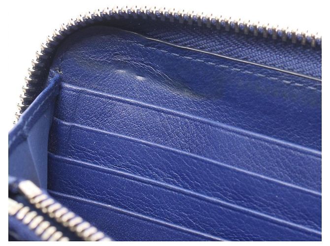 Cartera Larga Redonda Lady Christian Dior Azul - vista 6