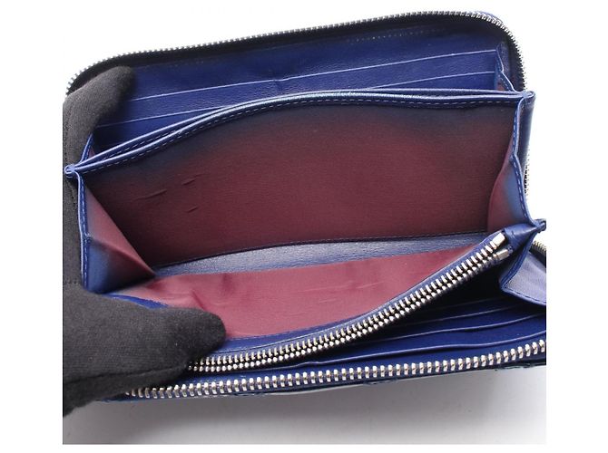 Cartera Larga Redonda Lady Christian Dior Azul - vista 9