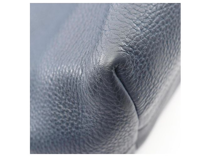 Borsa tote 2 in 1 Prada VITELLO PHENIX Blu navy - vista 5