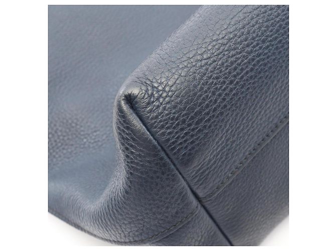 Borsa tote 2 in 1 Prada VITELLO PHENIX Blu navy - vista 8