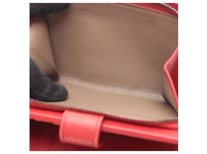 Billetera Bifold Intrecciato Bottega Veneta Roja - vista 8