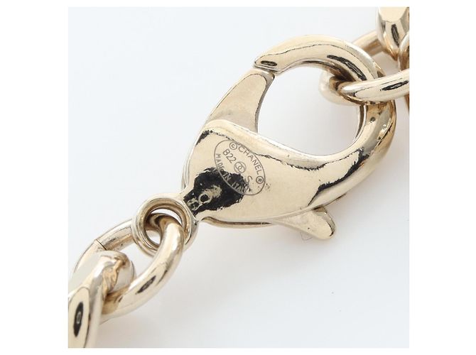 Accesorio Gargantilla Chanel Coco Mark Blanco Dorado - vista 5