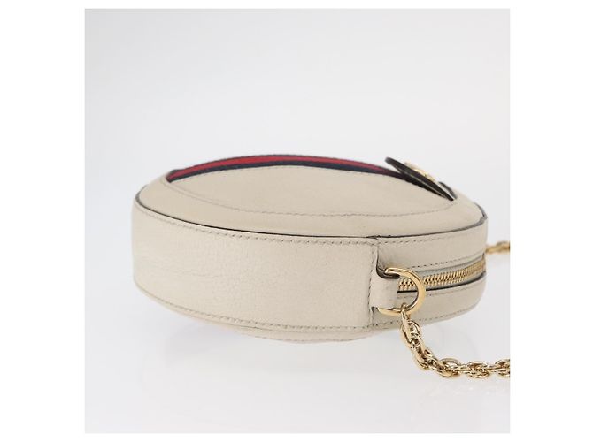 Gucci GG Marmont Matelassé Leather Medium Bianco - vista 3