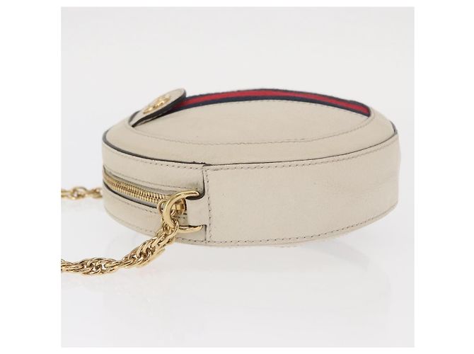 Gucci GG Marmont Matelassé Leather Medium Bianco - vista 4