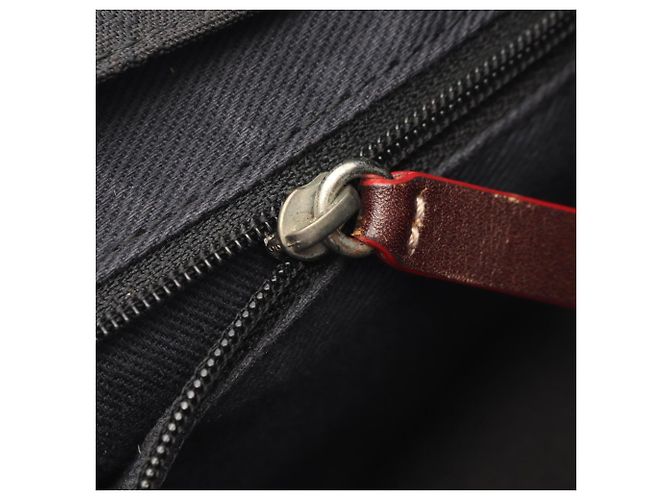 Borsa Tote Anagramma Loewe Marrone Nero - vista 11