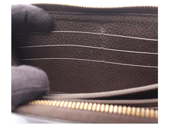 Gucci Interlocking G runder langer Geldbeutel Braun - Ansicht 7